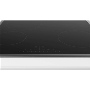 Bosch Serie 6, width 58.3 cm, steel frame, black - Built-in Ceramic Hob