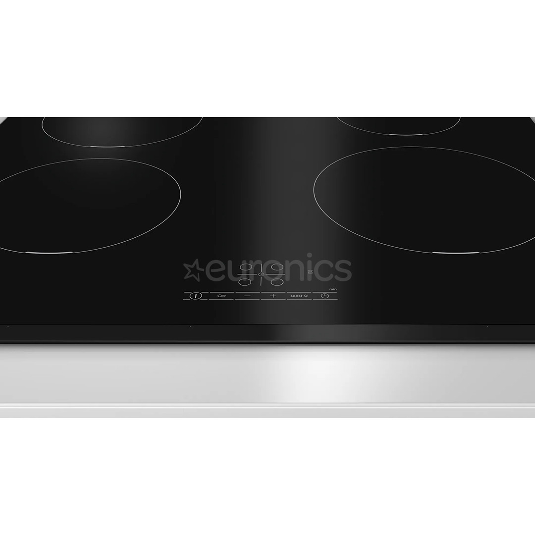 Bosch seeria 4, laius 59,2 cm, raamita, must - Integreeritav induktsioonpliidiplaat