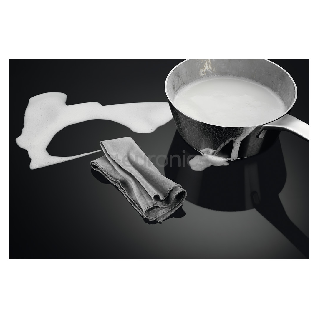 AEG 6000 Bridge, 80 см, черный - Интегрируемая индукционная варочная панель с вытяжкой