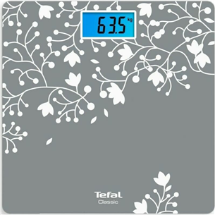 Tefal, up to 160 kg, grey - Bathroom scale