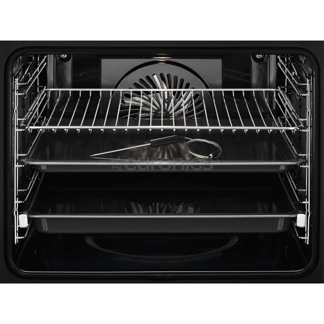 AEG AssistedCooking 8000, 71 L, pürolüütiline puhastus, must - Integreeritav ahi