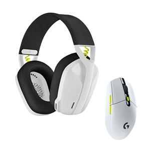 Logitech Wireless Gaming Combo G435 + G305, white - Headset and mouse bundle 981-001162