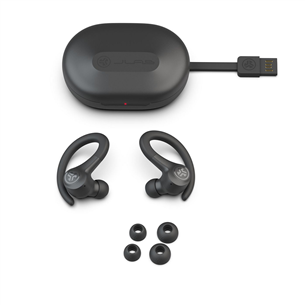 JLAB Go Air Sport, black - True-wireless earbuds