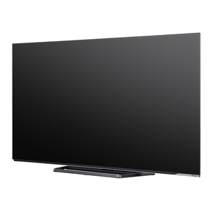 Hisense A85H, 65", 4K UHD, OLED, jalg keskel, tumehall - Teler