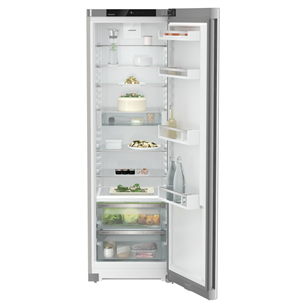 Liebherr, BioFresh, cleaning mode, 382 L, height 186 cm, silver - Cooler