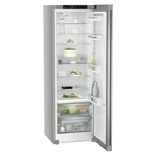 Liebherr, BioFresh, cleaning mode, 382 L, height 186 cm, silver - Cooler