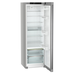 Liebherr, BioFresh, режим очистки, 382 л, высота 186 см, серебристый - Холодильный шкаф