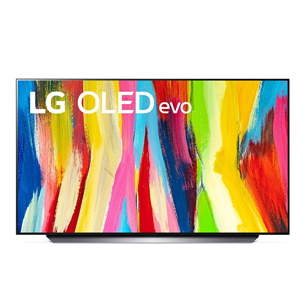 LG OLED48C21LA, 48", 4K UHD, OLED, центральная подставка, серый - Телевизор