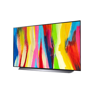 LG OLED48C21LA, 48", 4K UHD, OLED, jalg keskel, hall - Teler