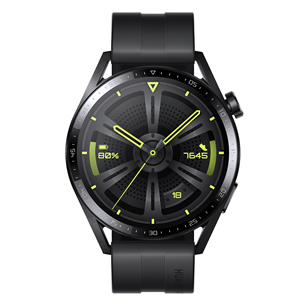 Huawei Watch GT 3 Active, 46 mm, black steel - Smartwatch