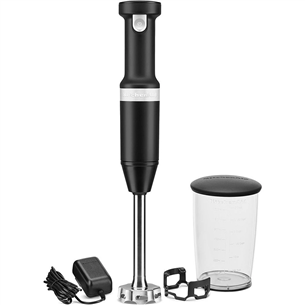 KitchenAid, black - Cordless hand blender