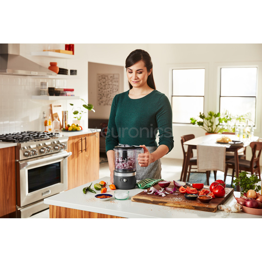 KitchenAid, серый - Беспроводной мини-комбайн