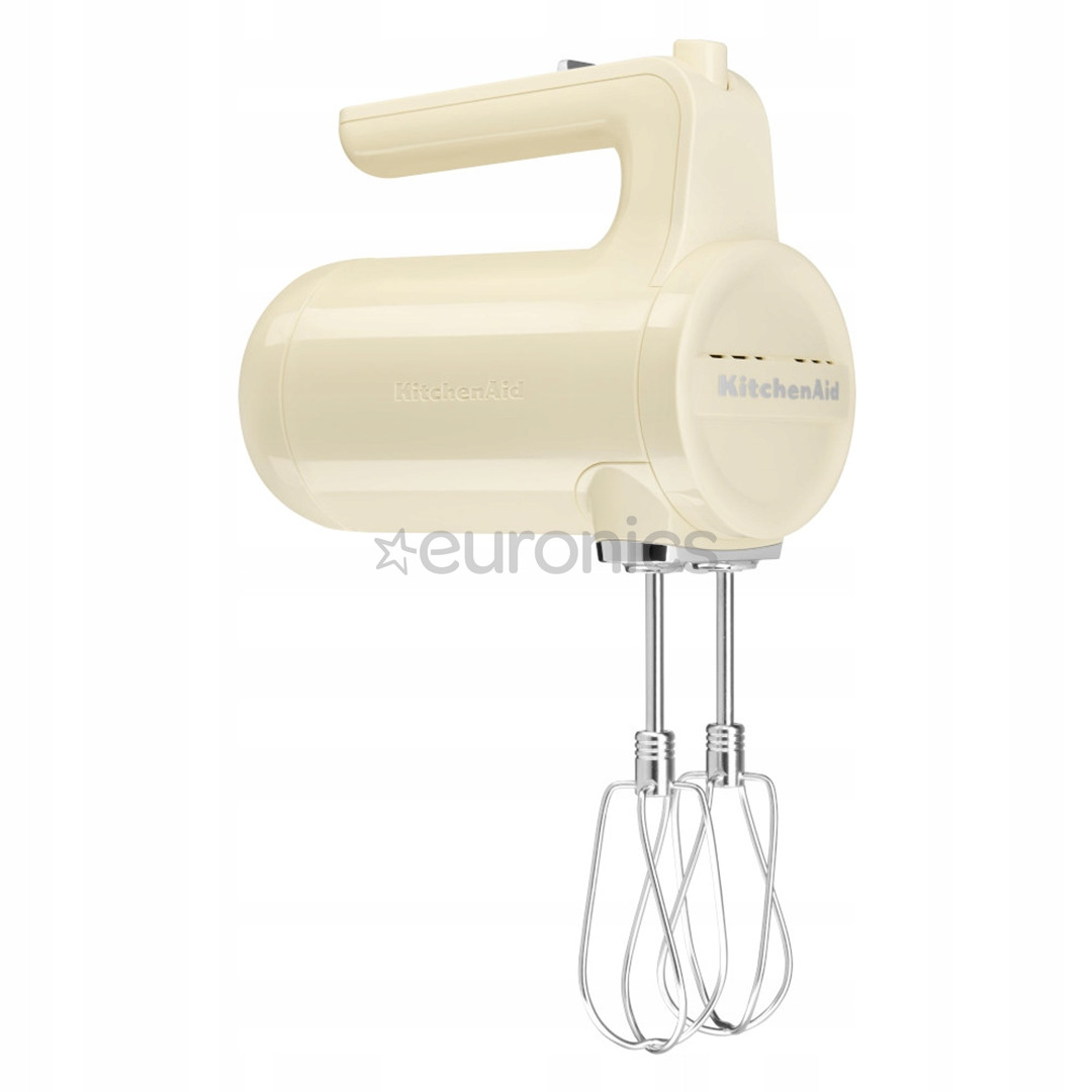 KitchenAid, бежевый - Беспроводной ручной миксер