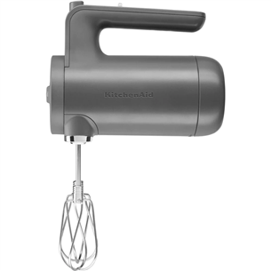 KitchenAid, grey - Cordless hand mixer