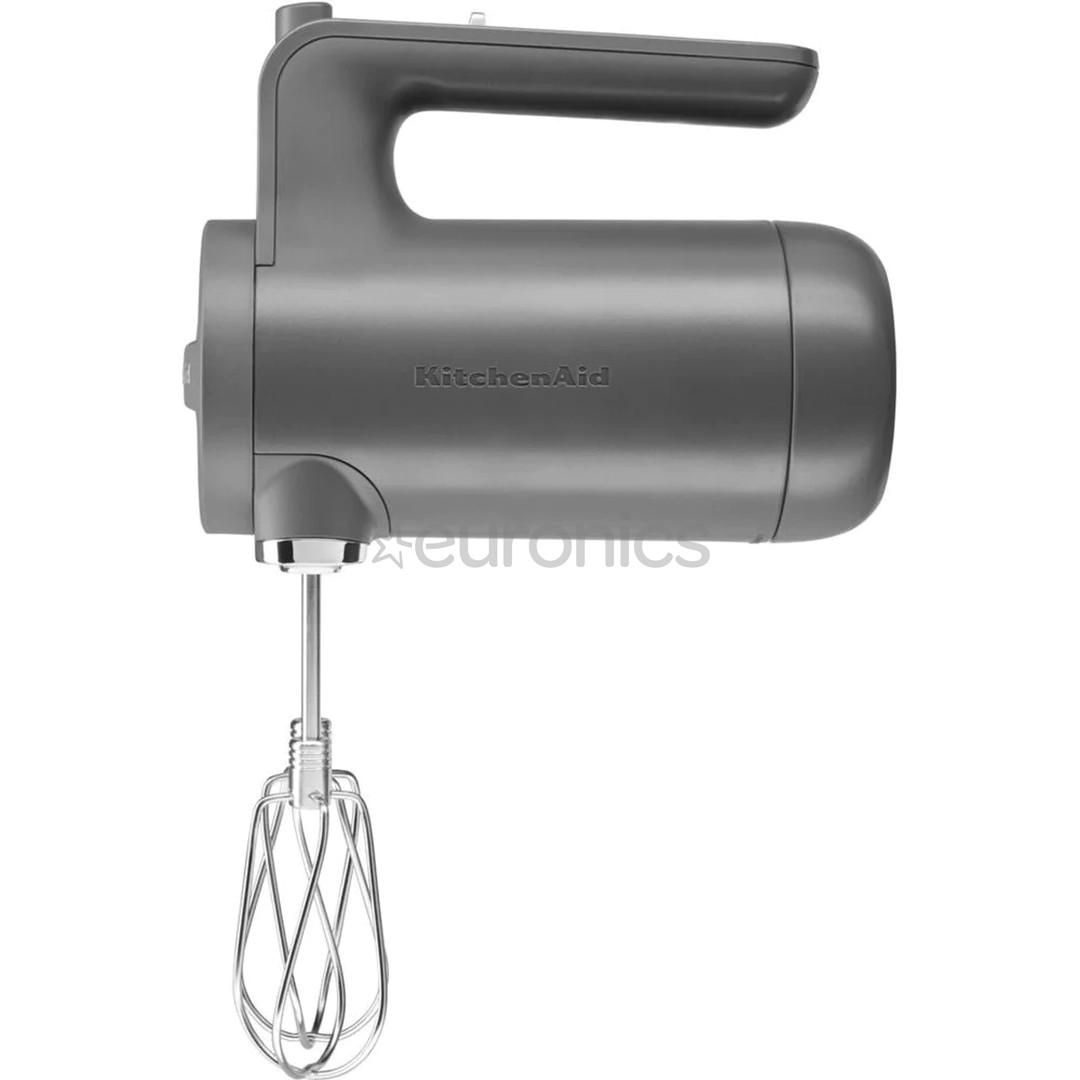 KitchenAid, серый - Беспроводной ручной миксер