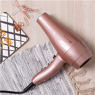 GA.MA Keration 3D Therapy Ultra Ion, 2300 W, pink - Hair dryer