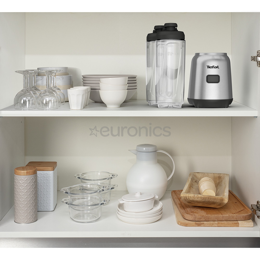 Tefal Mix & Move, 300 Вт, серый - Спортивный блендер