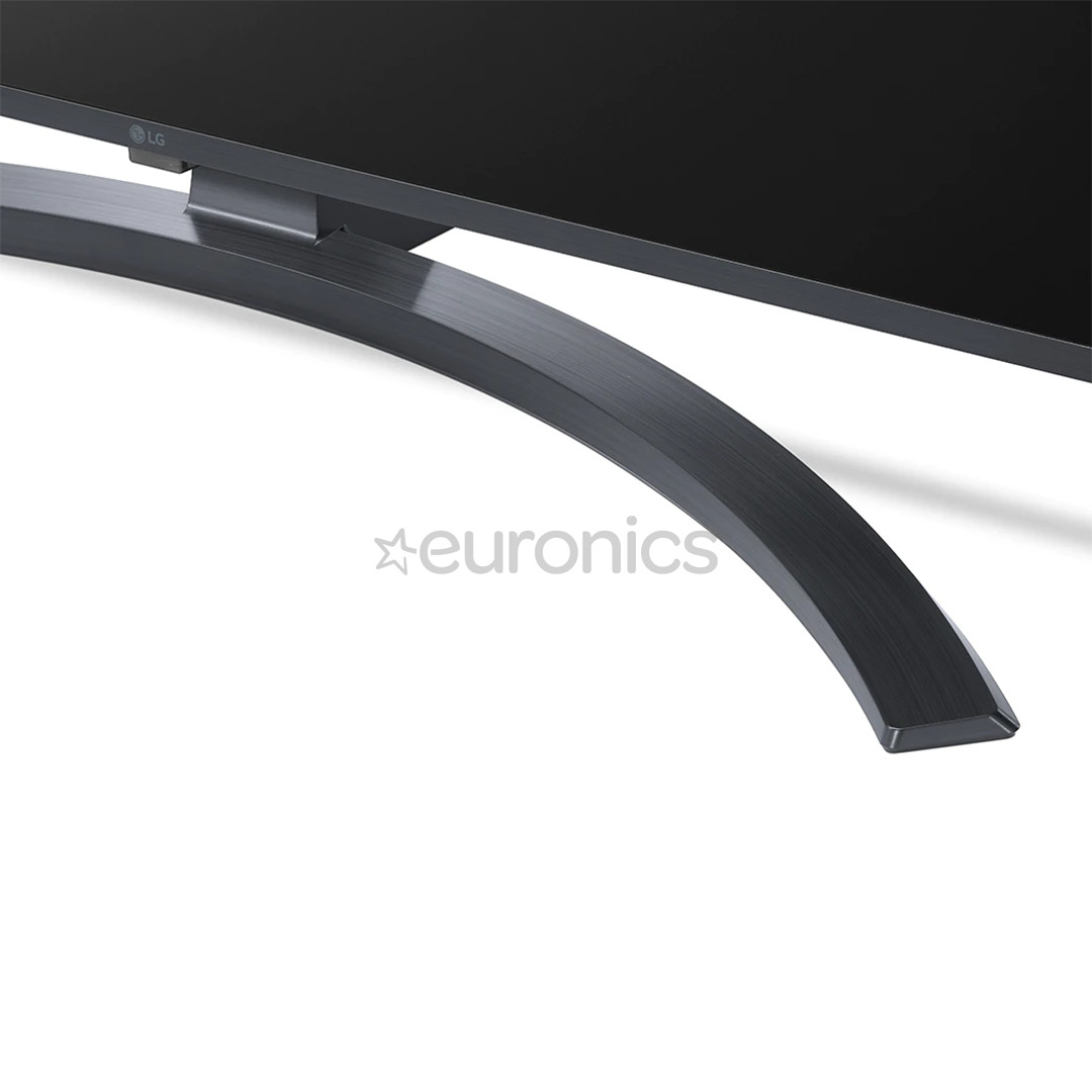 LG UQ8100, 75'', 4K UHD, LED LCD, jalg keskel, must - Teler