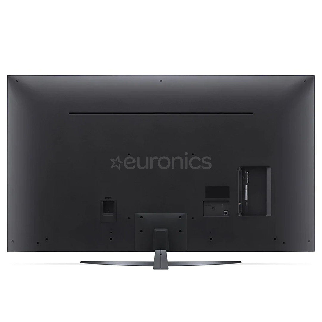 LG UQ8100, 75'', 4K UHD, LED LCD, jalg keskel, must - Teler