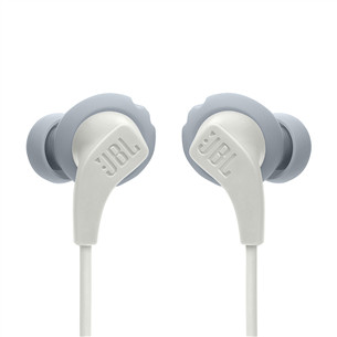 JBL Endurance Run 2, valge - Kõrvasisesed juhtmevabad spordiklapid