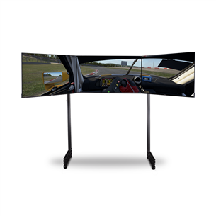 Next Level Racing Elite Freestanding Triple Monitor Stand, must - Monitoristatiivi lisand