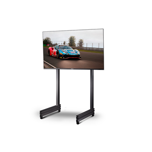 Next Level Racing Elite Freestanding Single Monitor Stand, must - Monitoristatiiv