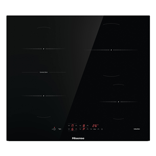 Hisense, width 59.5 cm, frameless, black - Built-in Induction Hob