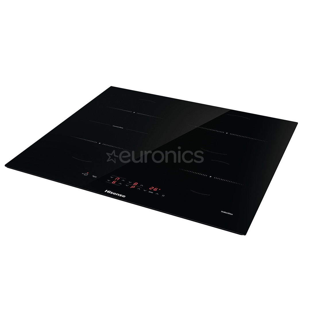 Hisense, width 59.5 cm, frameless, black - Built-in Induction Hob