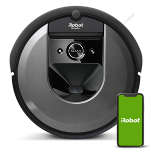 iRobot Roomba i7, grey - Robot vacuum cleaner