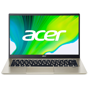 Acer Swift 1, 14'', FHD, Pentium N5030, 8 ГБ, 256 ГБ, ENG, золотистый - Ноутбук NX.HYNEL.005