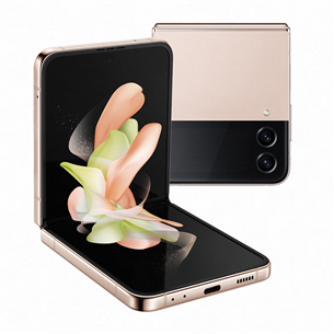 Samsung Galaxy Flip4, 128 ГБ, золотой - Смартфон