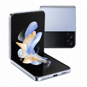 Samsung Galaxy Flip4, 128 ГБ, голубой - Смартфон