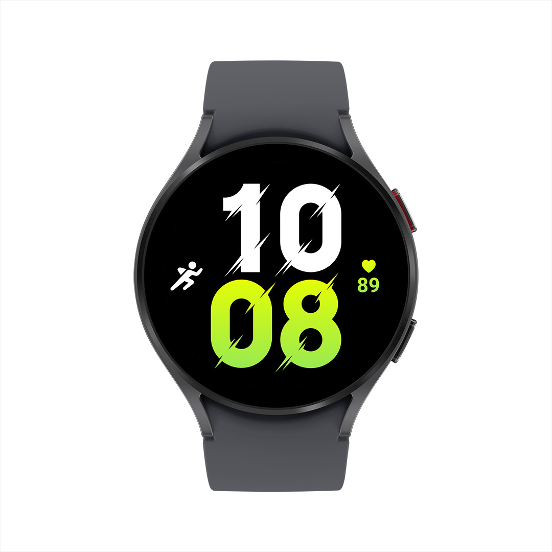 Samsung Galaxy Watch5, 44 мм, BT, графитовый серый - Смарт-часы