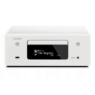 Denon CEOL N10, CD, BT, WiFi, valge - Võimendi RCDN10W