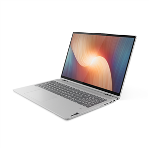 Lenovo IdeaPad Flex 5 16ALC7, 16", WUXGA, Ryzen 5, 16 ГБ, 256 ГБ, серый - Ноутбук
