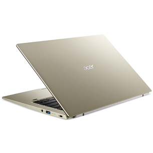 Acer Swift 1, 14 FHD, Pentium N6000, 8 ГБ, 256 ГБ, W11, ENG, золотистый - Ноутбук