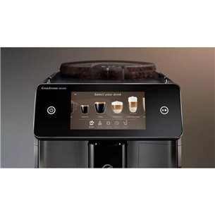 Saeco GranAroma Deluxe, must - Espressomasin