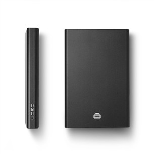 Ögon Slider, must - Kaarditasku