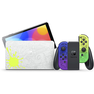 Nintendo Switch OLED Splatoon 3 Special Edition - Gaming console 045496453534