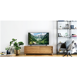 Panasonic LS500, 32'', HD, LCD, Android TV, боковые ножки, черный - Телевизор