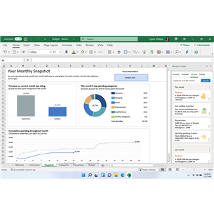 Microsoft 365 Family, 12 kuu tellimus, 6 kasutajat / 5 seadet, 1 TB OneDrive, ENG