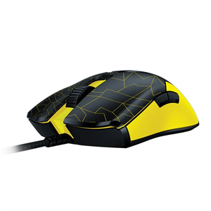 Razer Viper 8KHz ESL Edition, must/kollane - Juhtmega optiline hiir
