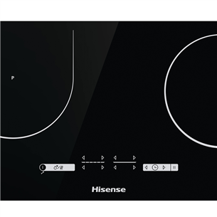 Hisense, frameless, width 59.5 cm, black - Built-in Induction Hob
