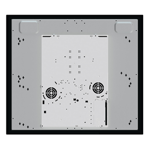 Hisense, laius 59,5 cm, raamita, must - Integreeritav induktsioonpliidiplaat