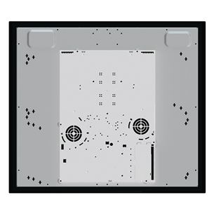 Hisense, frameless, width 59.5 cm, black - Built-in Induction Hob