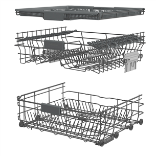 Hisense, 16 place settings, width 60 cm - Built-in Dishwasher