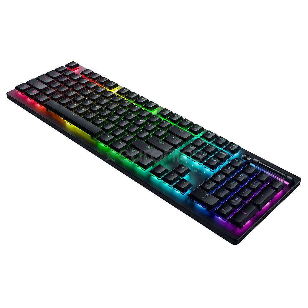 Razer DeathStalker V2 Pro, US, must - Juhtmevaba klaviatuur