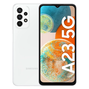 Samsung Galaxy A23 5G, 4 ГБ / 64 ГБ, белый - Смартфон