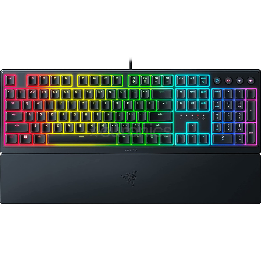 Razer Ornata V3, US, must - Klaviatuur