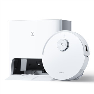 Ecovacs Deebot T10 Turbo, vacuuming and mopping, white - Robot vacuum cleaner
